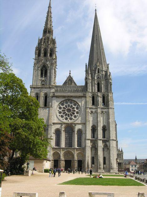 以法国为中心的哥特式教堂