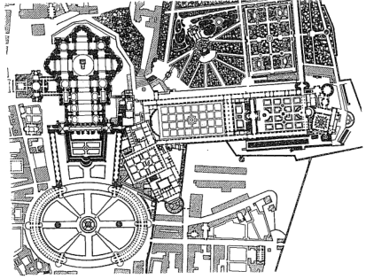 罗马圣保罗教堂平面图片