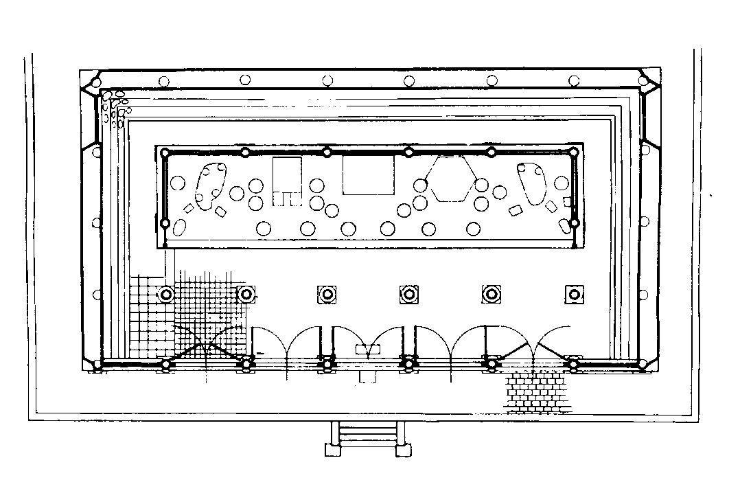 佛光寺大殿平面